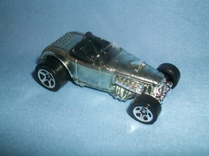 Hot Wheels 2000 First Edition Deuce Roadster #66~Silver ~Loose car - Picture 1 of 5
