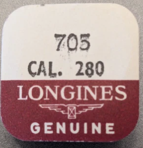 NEW Genuine Longines Cal. 280 Escape Wheel Part# 705 - Sealed Blister Pack - Picture 1 of 2
