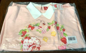 STRAWBERRY SHORTCAKE X Care Bears  CAKEWORTHY  Collared Crewneck shirt XL NWT - Picture 1 of 4