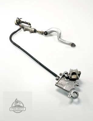 2001 SUZUKI DRZ400 DRZ 400 OEM REAR BRAKE CALIPER PADS ASSY 00-23 - Image 1 of 4