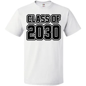 Inktastic Class Of 2030 T-Shirt High School Mens Adult Clothing Apparel Tees - Picture 1 of 10