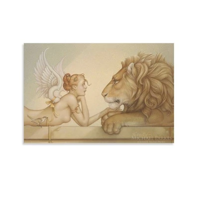 Пустыня мечта Майкл Паркс животных холст художественный плакат настенное искусство картина печати - Изображение 1 из 4