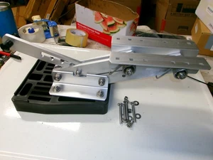 Auxiliary Outboard Motor Mounting Bracket aluminum plastic amazon part new 20 hp - Bild 1 von 6