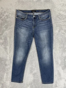 Jeans Judy blu donna 15 blu vestibilità rilassata 5 tasche denim elasticizzato lavaggio medio - Foto 1 di 12
