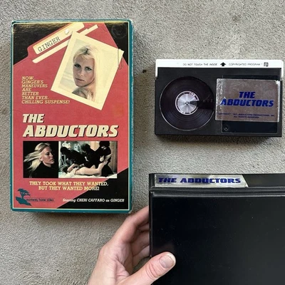 The Abductors - Betamax - Cheri Caffaro Monterey - Big Box - (Not Vhs) Rare - Image 1 of 4