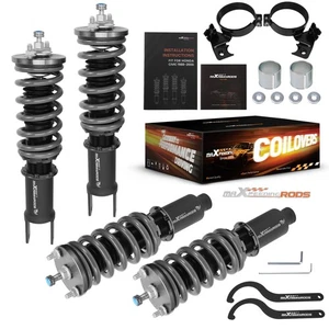 24 Levels Adjustable Coilover For Honda Civic 1988-1991 EC ED EE EF Lowering Kit - Picture 1 of 12