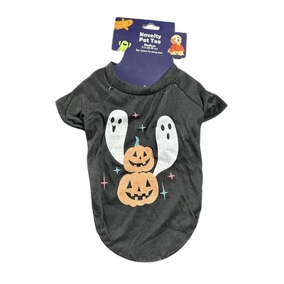 Camisa Perro Talla Mediana Halloween Conjunto Fantasma y Calabazas Nueva Con Etiquetas Foto 1 de 4
