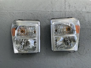 2011-2016 F250 F350 F450 F550 Headlights Oem Genuine 2012 2013 2014 2015 - Picture 1 of 5