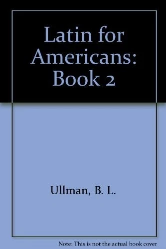 LATIN FOR AMERICANS, TEACHER'S ANNOTATED EDITION, 8TH By B. L. Ullman EXCELLENT - Image 1 of 1
