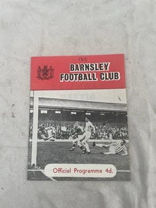 Barnsley Vs Colchester United Friday 26th March 1965 Programme - Picture 1 of 3