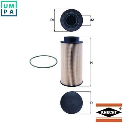 FUEL FILTER KX 182D FOR DC9.01/04 9.0L 6cyl - Image 1 of 4