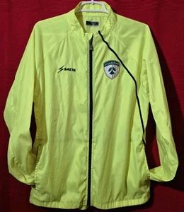 Chaqueta de Entrenamiento Club Equipo de Fútbol La Equidad Colombia Verde Neón Mujer Talla Grande - Imagen 1 de 6