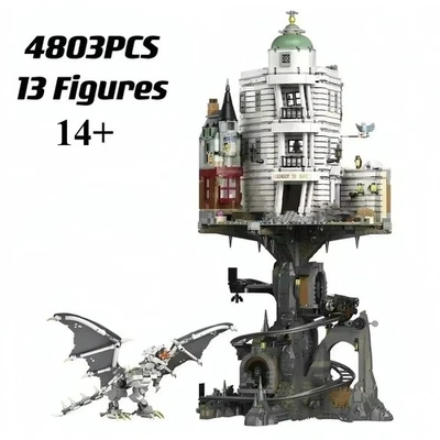 *In Stock* Gringotts Wizarding Bank - (76417) Build Blocks 4803pcs 13 Figures Foto 1 de 4