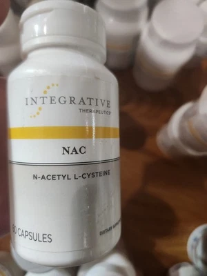 Integrative Therapeutics NAC / N-ацетил L-цистеин - 60 капсул - срок годности: 10 / 2026 - Изображение 1 из 4