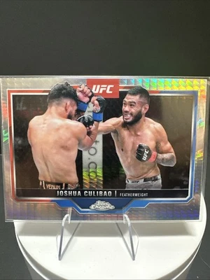 2024 Topps Chrome UFC - Joshua Culibao #101 Prism Refractor (RC) - Image 1 of 2