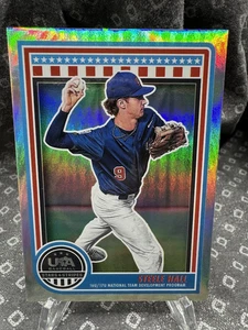 Steele Hall - HOLOFOIL - 2025 Panini USA Baseball - 102 - Picture 1 of 2