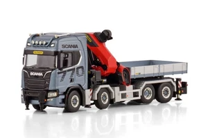 WSI 04-2204 - Scania R Highline CR20H 8x2 Tag Axle Truck with Palfinger PK 1:50 - Picture 1 of 4