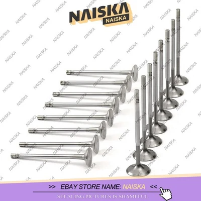 Válvulas de admissão e escape do motor para Mercedes-Benz C117 W205 X156 M270 M274 2.0T - Imagem 1 de 4