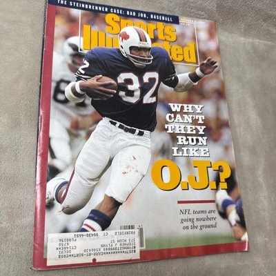 Sports Illustrated 8 de octubre de 1990 Why Can’t They Run Like OJ Foto 1 de 3