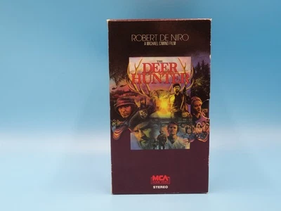 The Deer Hunter VHS (1985) Robert De Niro Christopher Walken MCA - Image 1 of 4