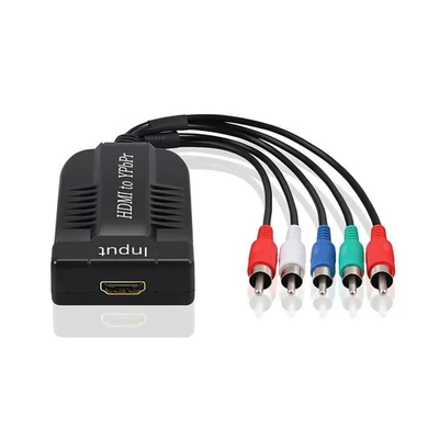 HDMI to 1080P YPBPR Component Video 5RCA RGB Converter R/L Audio Output - Image 1 of 4