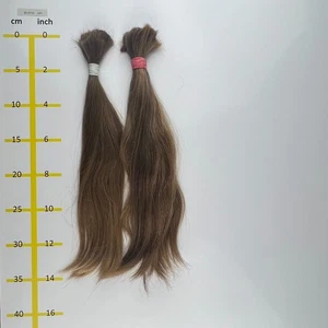 Europäisches Echthaar Rohhaare hellblond mind.100Gr30-35cm -300725165 - Picture 1 of 1