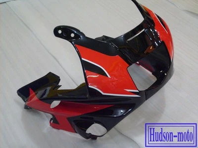 Carenado de capucha superior nariz delantera para HONDA CBR600 F2 1991-1994 CBR600F2 negro/rojo Foto 1 de 2