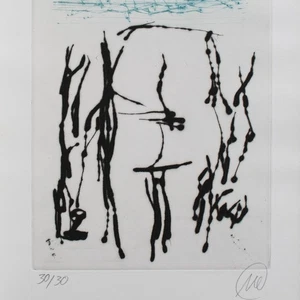 Markus Lüpertz Der Kunst die Regeln geben signiert Radierung Buch 2005 A 30/30 - Bild 1 von 4