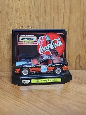 1997 Corvette Coupe Coca Cola Bears  Rubber Wheels by Matchbox - Image 1 of 4
