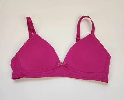 Nicole Miller NY Bra 30A Pink No Wire Lightly Lined Padded Wire Free - Image 1 of 4