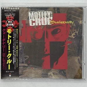 Quaternary by Motley Crue (CD, EP, 1994) OBI, 4 bonus track, heavy metal - Picture 1 of 12