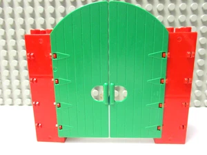 LEGO Duplo 2 x Tor Hoftor Bauernhof Stalltor Pferdestall - Bild 1 von 5