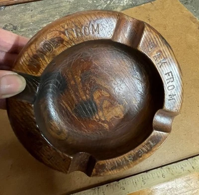 Cenicero grande en roble - madera de HMS Victory Foto 1 de 4