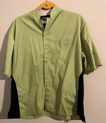 Happy Chef Cook Cool VENT -Chef WORK SHIRT Green Size Large  Lot Of 3 Pre Owned - Image 1 of 4