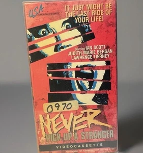 VHS Never Pick Up Stranger 1986 (AKA Bloodrage 1979) Rare Play Tested + Sleeve - Bild 1 von 12