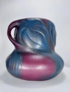 Seltene Van Briggle Virginia Creeper Vase Anfang 1900 #82 Maulbeere - Bild 1 von 10