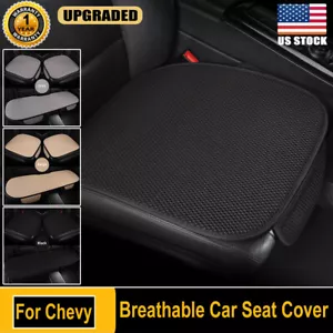 Comfortable Car Seat Covers Breathable Ice Silk Front/Rear Cushion For Chevrolet - Picture 1 of 33