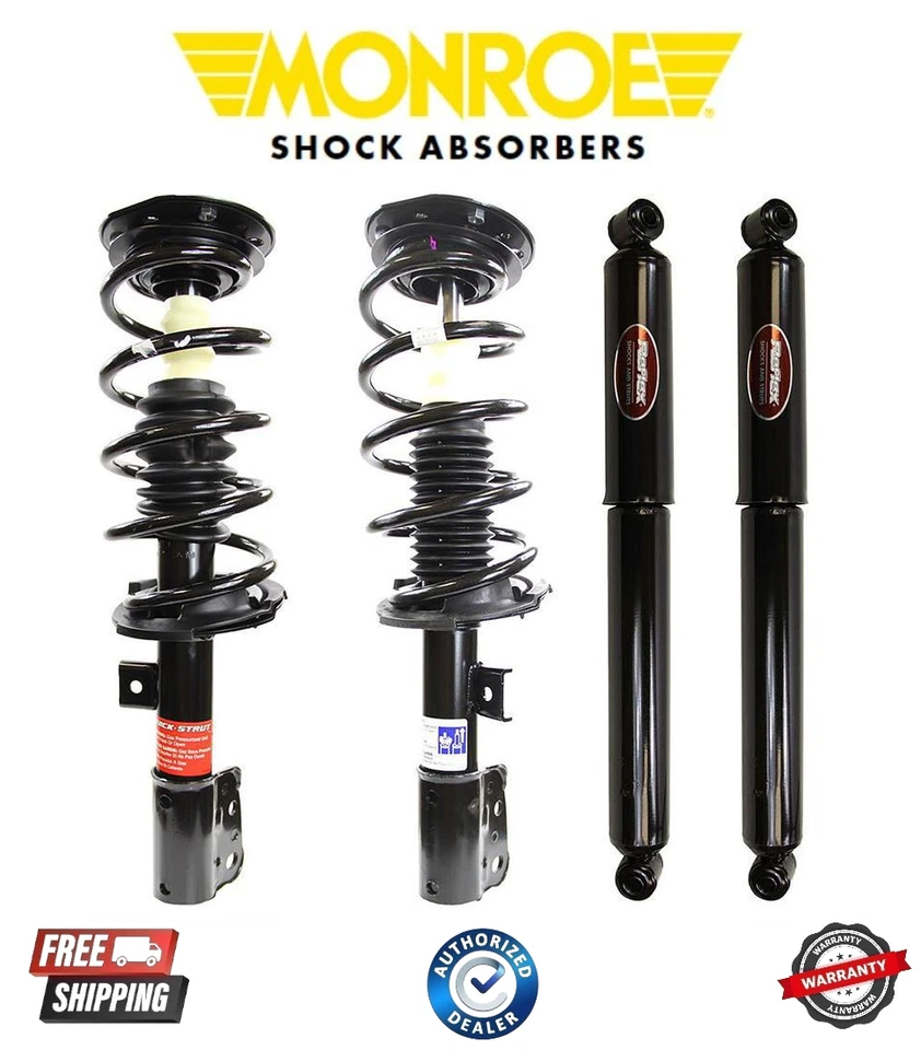 Muelle helicoidal delantero completo y amortiguador trasero para Chevrolet Equinox 10-17 Foto 1 de 1