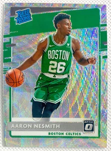 2020-21 Donruss Optic Aaron Nesmith Rated Rookie Silver Wave Prizm Card RC 164 - Picture 1 of 2