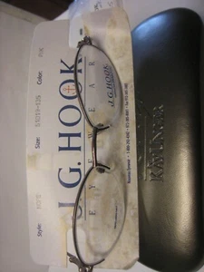 JG HOOK EYEGLASS FRAMES Style HOPE  in PINK   Sz. 51-19-135   Free  CASE - Picture 1 of 5