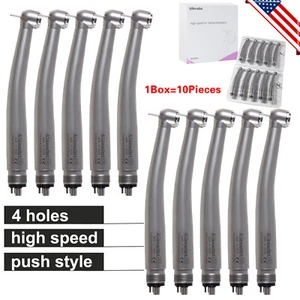 2025 Askeadnt NSK Style Dental High Speed Handpiece Push Button 4Hole 10 Piece - Picture 1 of 21