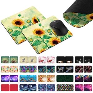 2pcs Gaming Mouse Mat Pad Non-Slip Rectangle Mousepad For Computer PC Desk - Picture 1 of 97