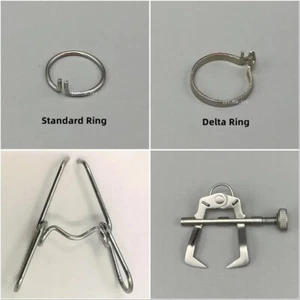 Dental Matrix Ring Spring Clip Saddle Ring Holder Place Matrices Teeth Separator - Picture 1 of 13