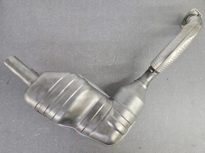 VERY NICE USED ORIGINAL PORSCHE CAYMAN MUFFLER ASSEMBLY 2006-08 - Image 1 of 4