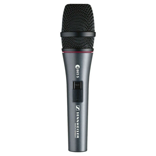 Sennheiser e 865S Condenser Vocal Microphone with Switch (004847)