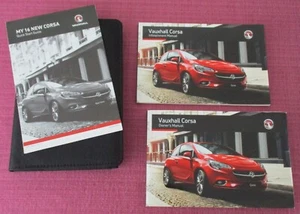 (2016 PRINT) VAUXHALL CORSA (2015 - 2019) OWNERS MANUAL - HANDBOOK INCLUDING VXR - Picture 1 of 12