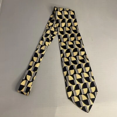 #7963 HONORS CORBATA SEDA ORO AZUL 3,75 X 57 Foto 1 de 4