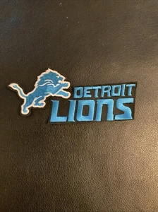 NEW Detroit Lions Iron On Patch NFL #53 - Picture 1 of 2