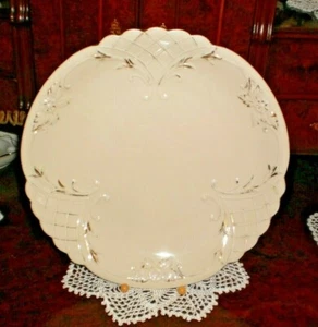 KAHLA Art Deco 1931-1945 Durchm 30 cm Reliefdekor Goldfarbene Verzierungen - Bild 1 von 6