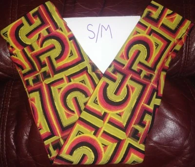 Lularoe Kids детские леггинсы новый S/M красный горчичный зеленый черный - Изображение 1 из 2